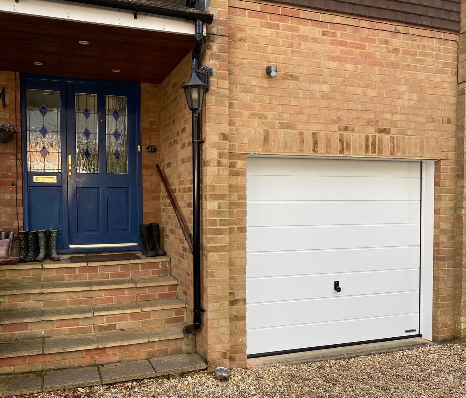 Woking – White Hormann Sectional Garage Door Installation