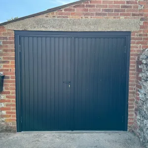 Garador Carlton Side Hinged Doors that were replaced for a customer in Guildford.