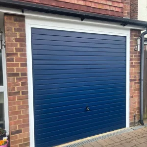 Blue Single Up & Over Door